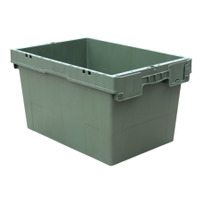 Ящик пластиковий N6433-1000 600х400х330 суц. оливковий тип 1