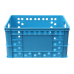 Ящик пластиковий В 324 600х400х324 перф. блакитний безкоштовна доставка