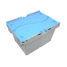 Ящик пластиковий BD4325 400х300х250 суц. сірий тип 1