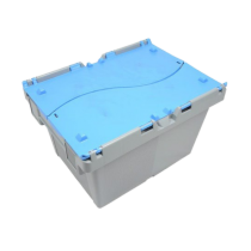 Ящик пластиковий BD4325 400х300х250 суц. сірий тип 1
