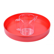 Кружка мірна полістирол 1л