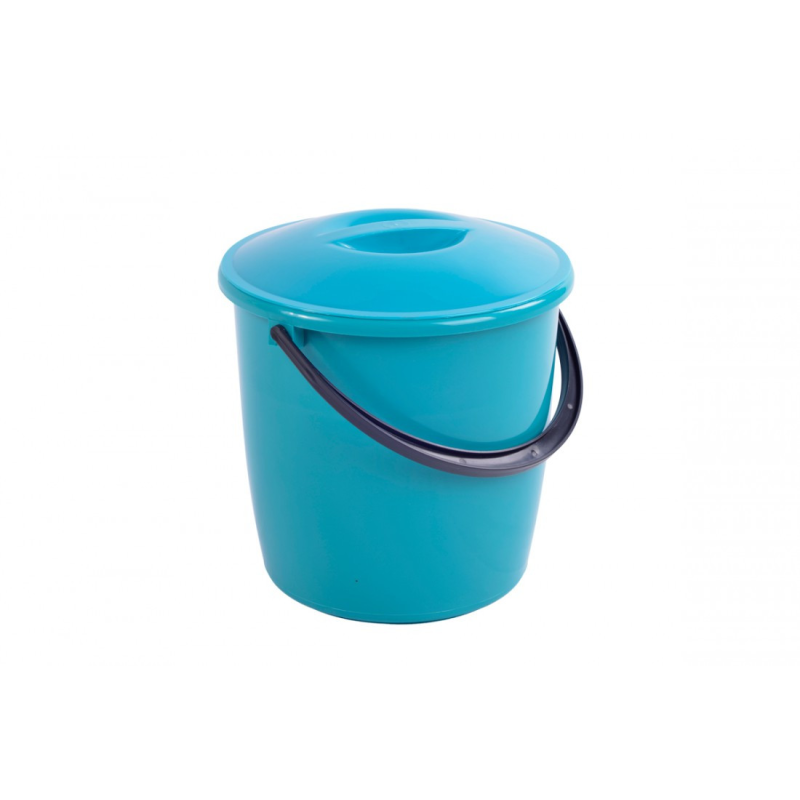 Відро 6 л із кришкою модерн Відро 6 л із кришкою модерн