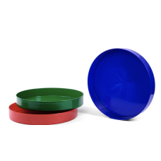 Таця кругла пластикова 335 мм.