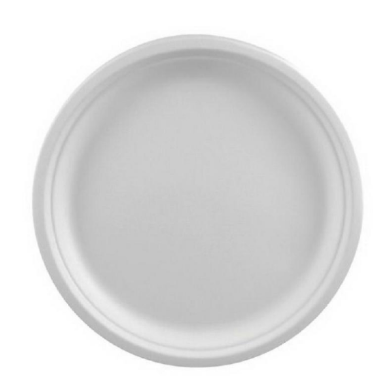 Тарілка одноразова пластикова діаметр 205мм.