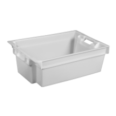 Ящик пластиковий N6420-1020 600х400х200 суц. білий тип 1