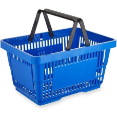 Кошик для покупців синя