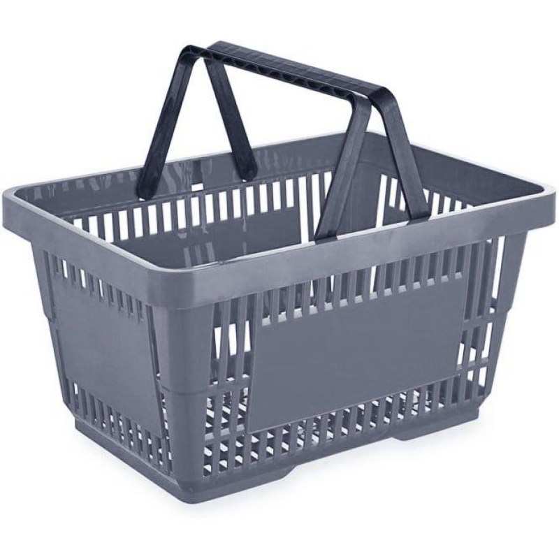 Кошик для покупців сіра