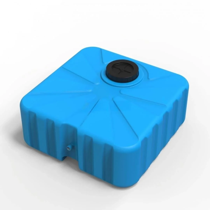 Ємність для води 75л /2-х шар./ 600*600*275 синя