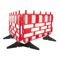 Дорожня огорожа 2000 194,9x4x113,6см KWAZAR червона