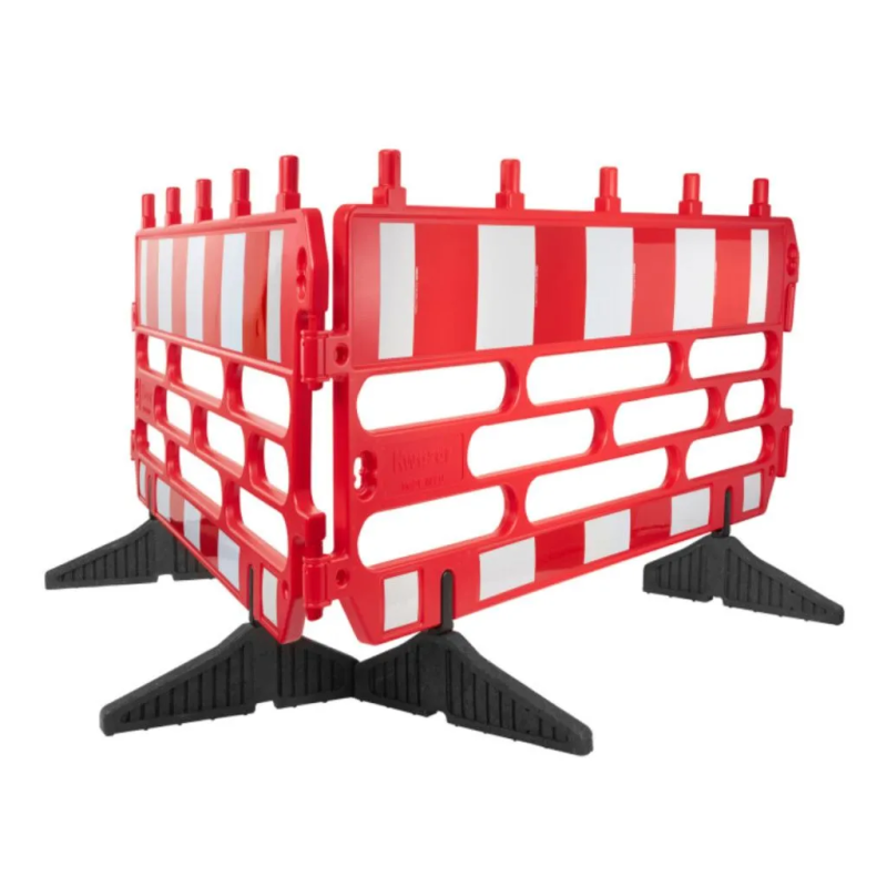 Дорожня огорожа 2000 194,9x4x113,6см KWAZAR червона